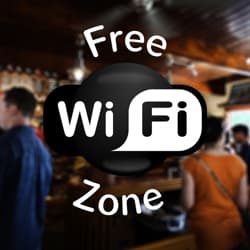 Free WiFi - kostenloses WLAN Free WiFi - kostenloses WLAN