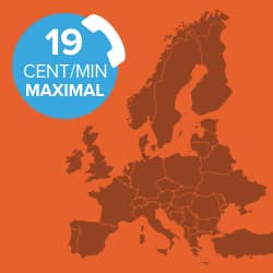 Telefonate ins EU-Ausland Telefonate ins EU-Ausland