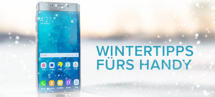 Smartphone im Winter - Schütze Dein Handy vor Nässe, Kälte und Schnee! Smartphone im Winter