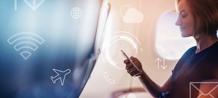 WLAN im Flugzeug - So funktioniert's WLAN im Flugzeug